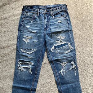 Ripped Mom Jeans